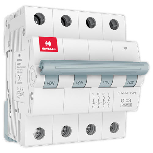 Havells 5 Ampere Four Pole MCB