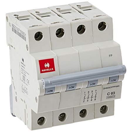 Havells 63 Ampere Four Pole MCB